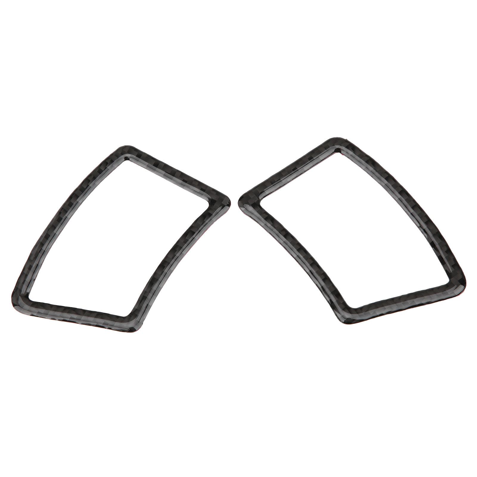 2 Flexible Lüftungsblenden Aus Kohlefaser Für Das Armaturenbrett, Passend Für Bmw 5er E60/e61 2004-2010