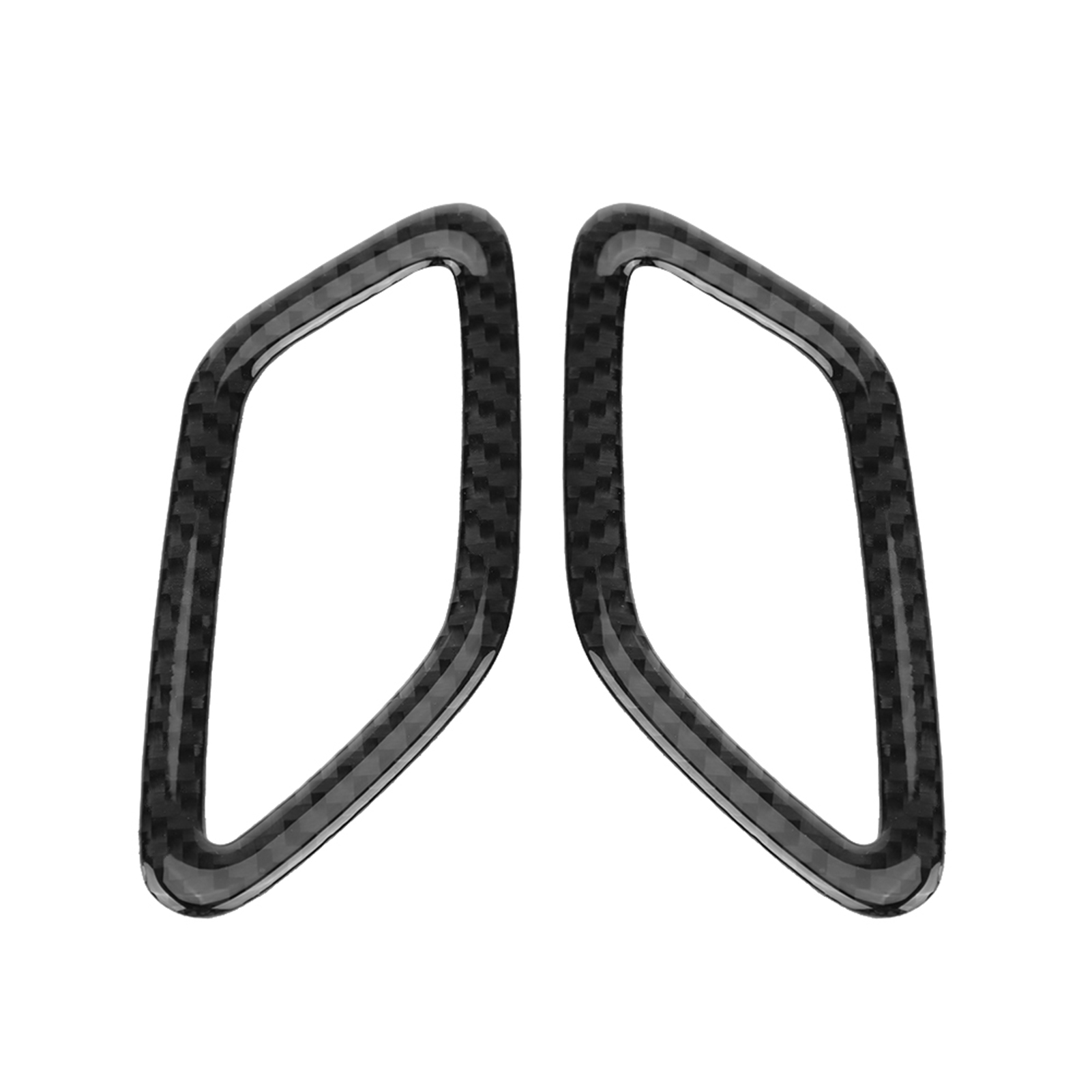 2-teilige Armaturenbrett-abdeckung Aus Kohlefaser Für Mercedes A-klasse Cla Gla W169 W117 Classic Style
