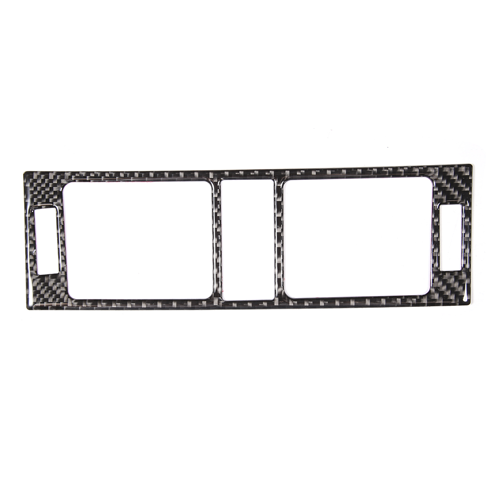 Carbonfaser-lüftungsgitter-abdeckung Für Die Mittelkonsole, Kompatibel Mit Mercedes Benz W204 C-klasse 2005-2012.
