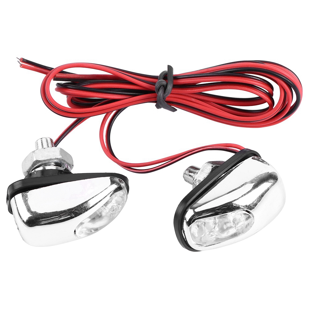 Paar Led-scheinwerferwaschdüsen Für Autos, 12 V, Scheibenwischerhaube, Scheibenwaschdüse