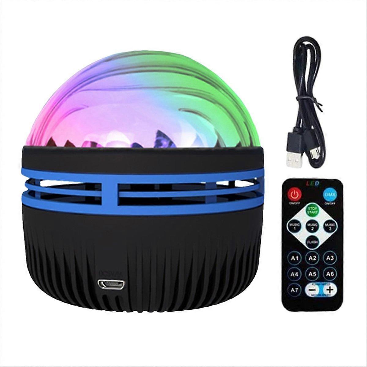 Led-aurora-borealis-projektionslampe Mit Fernbedienung, Sternenlicht Fürs Kinderzimmer, Mehrfarbige Stimmungsbeleuchtung, Ideales Geschenk