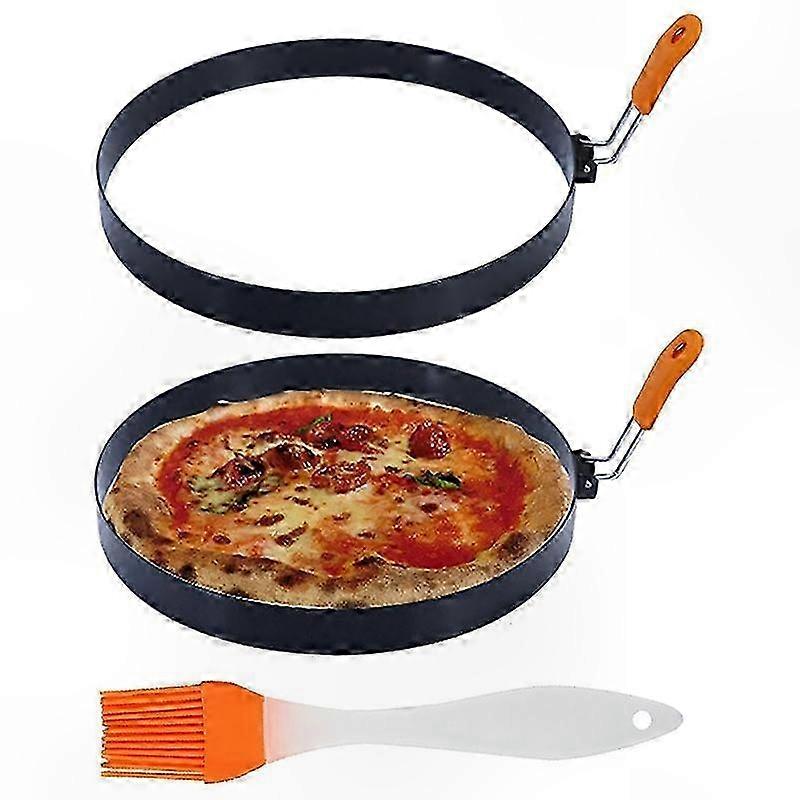 Runde Backform (20 Cm Durchmesser) Mit Griff Für Omeletts Und Eier, Crêpe-ring, Praktisches Küchenutensil