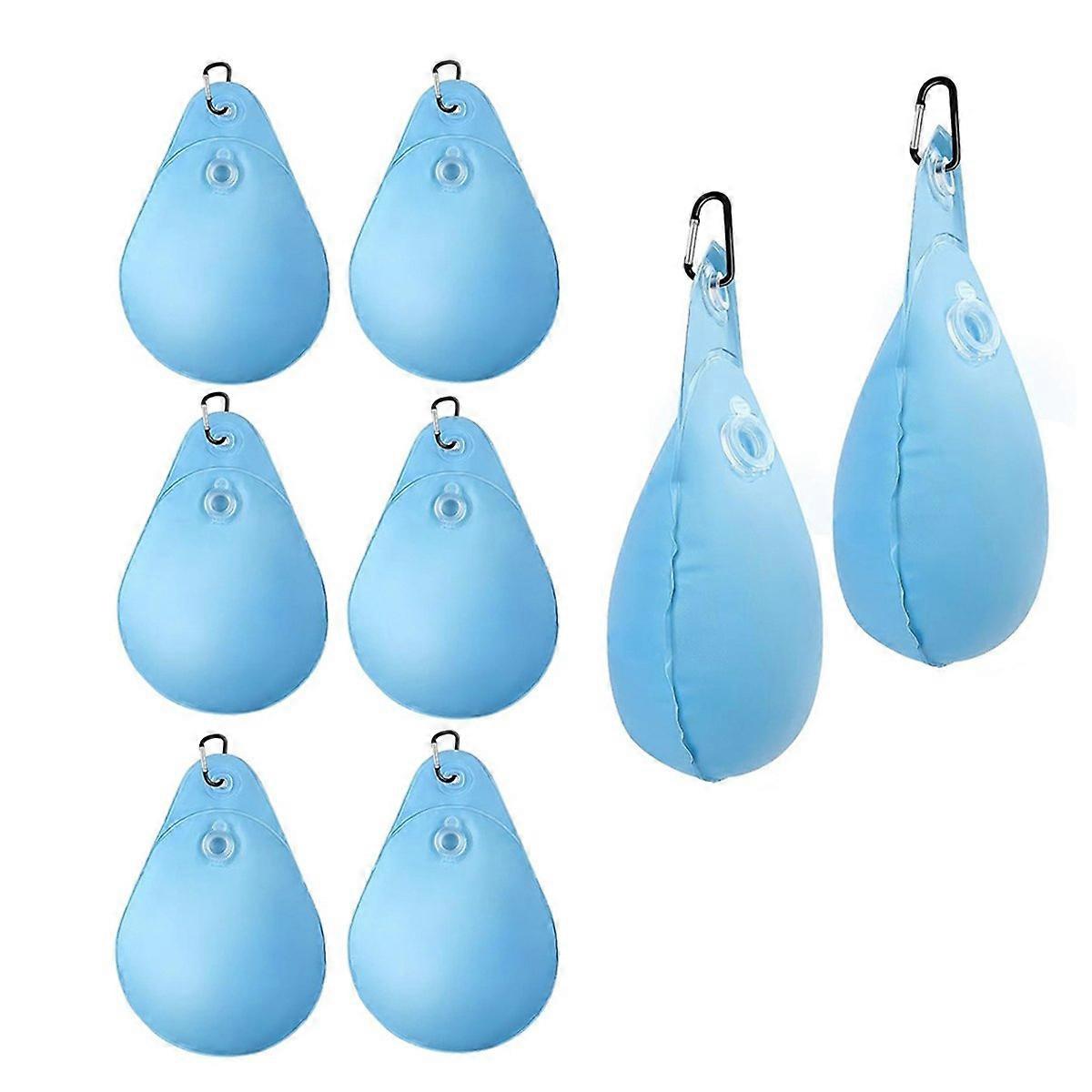 Set Mit 8 Poolabdeckungsgewichten Inklusive Haken Und Befestigungsmaterial Für Aufstellpoolabdeckungen