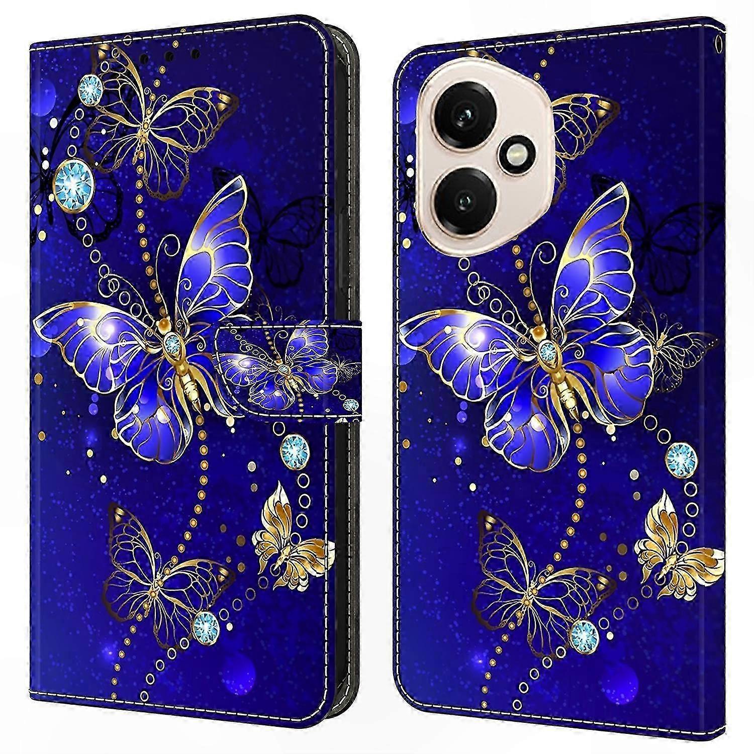 3d-pu-leder-wallet-case Mit Ständer Für Iphone 400 5g (globales Modell) – Robuste Schutzhülle