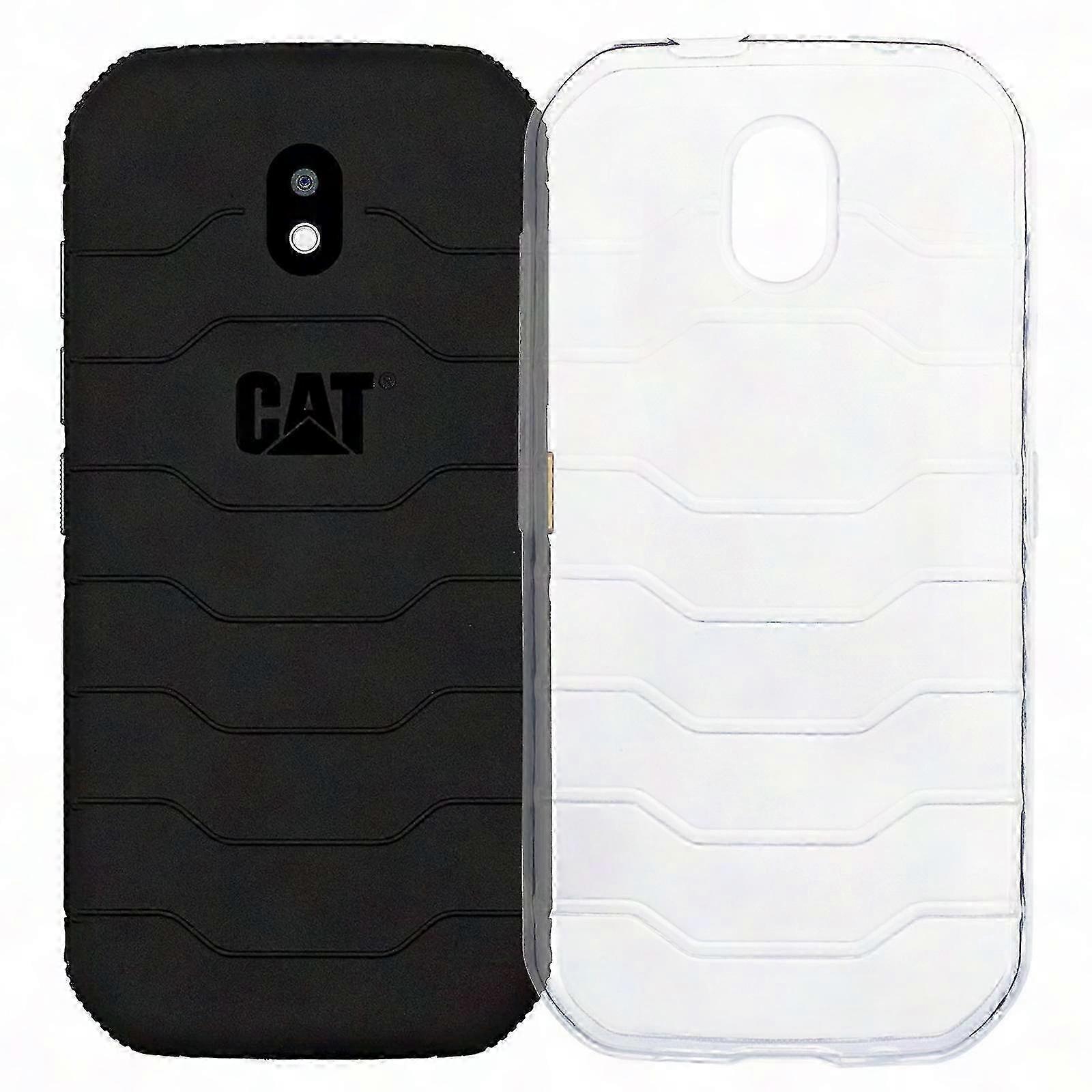 Schutzhülle Für Das Cat S42, Schlanke Und Leichte Hülle, Weiches, Kratzfestes Tpu, Strapazierfähige Hülle Für Robuste Handys, Rutschfeste Rückseite, Langlebiges Zubehör.