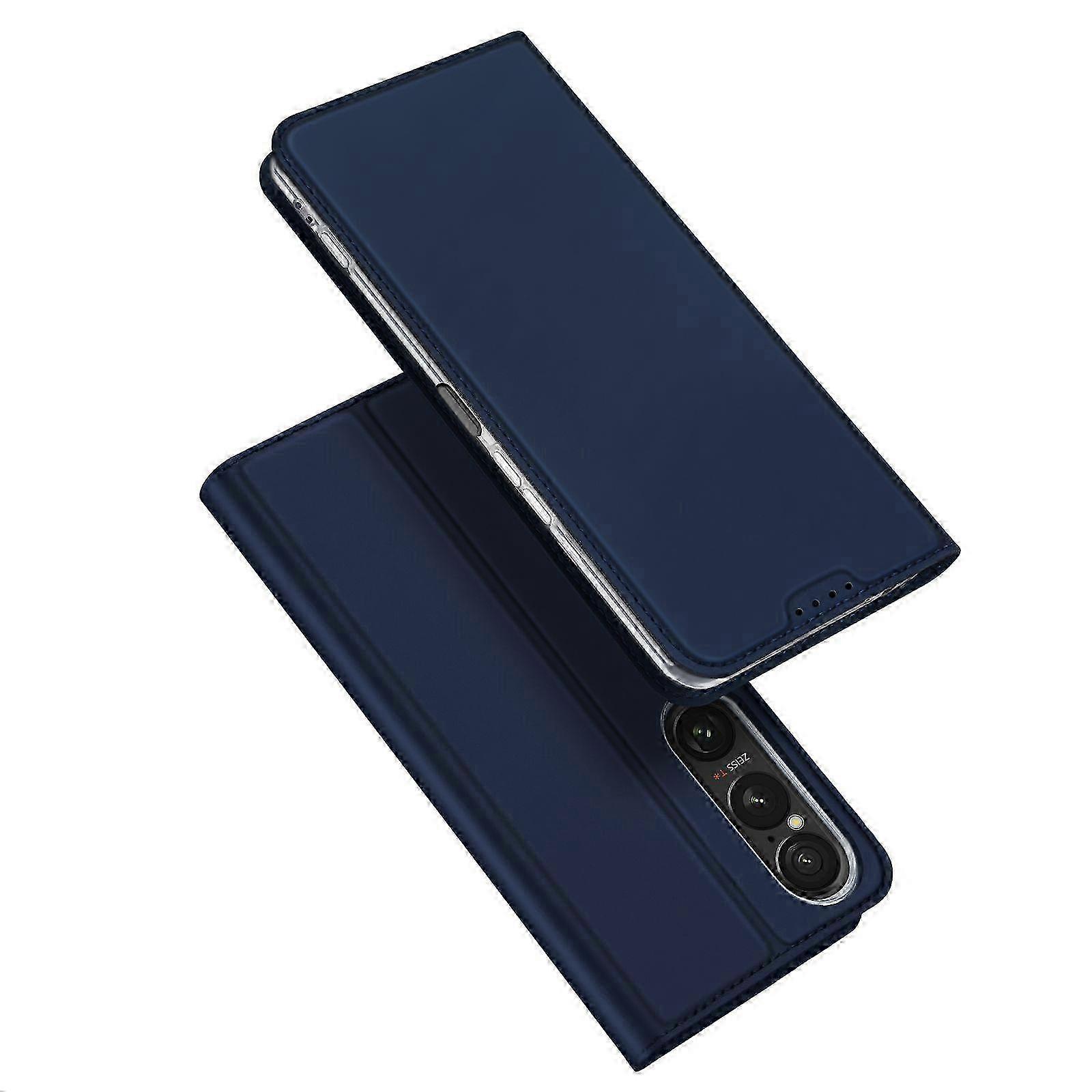 Lederhülle Mit Ständer Und Kartenhalter Für Sony Xperia 1 Vii – Hochwertige Und Robuste Schutzhülle, Elegante Verarbeitung, Inklusive Tragetasche