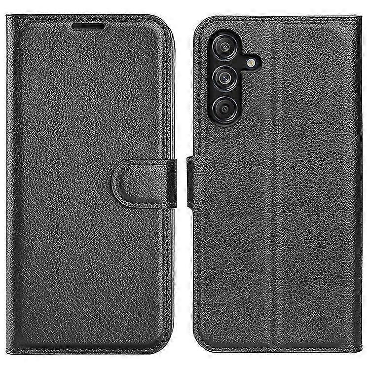 Galaxy M55 5g / C55 5g / F55 5g Hülle Mit Kartenhalter, Litschi-textur, Flip-cover, Schutzhülle