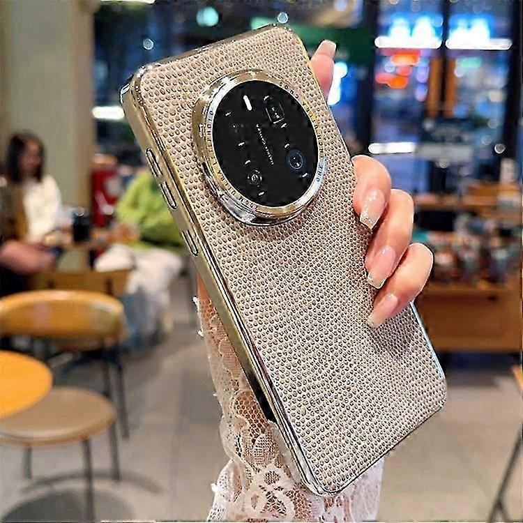 5g-handyhülle Mit Eidechsenmuster, Galvanisiertes Design, Pu+pc-hülle Kompatibel Mit Magic7 Pro, Robuster Schutz