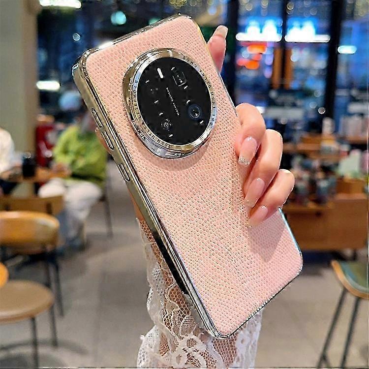 5g-handyhülle Mit Eidechsenmuster, Galvanisiertem Design, Pu+pc-hülle Kompatibel Mit Magic7 Pro, Robuster Schutz Und Premium-stil, Hart- Und Weichhülle