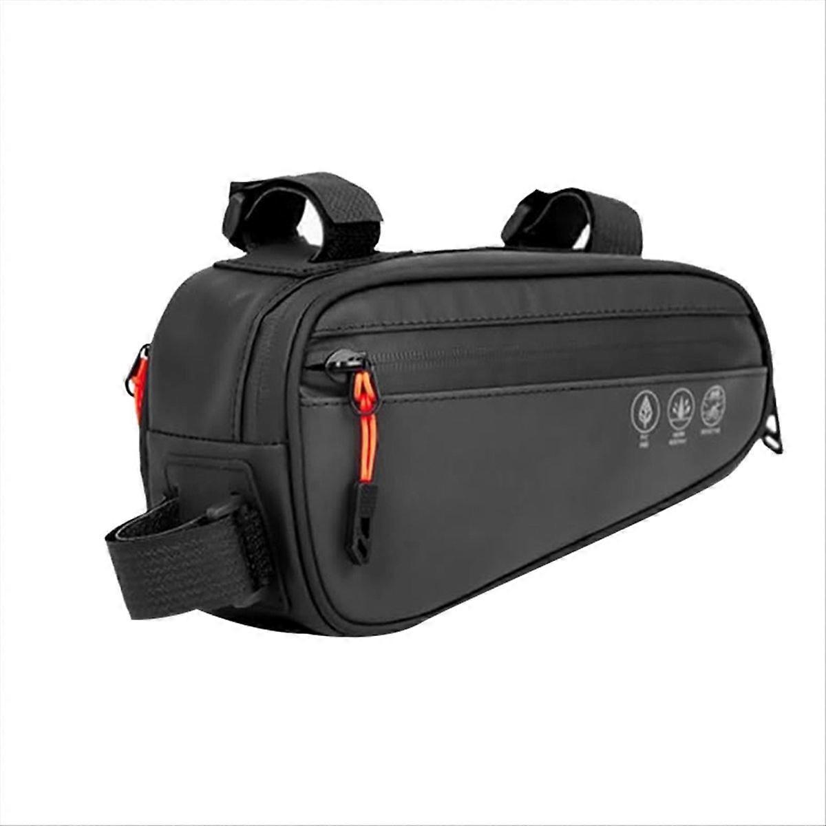 Wasserdichte Fahrradrahmentasche, Doppelte Seitentasche, Wasserdichte Lenkertasche Für Fahrräder, Praktische Aufbewahrung, Einfache Befestigung