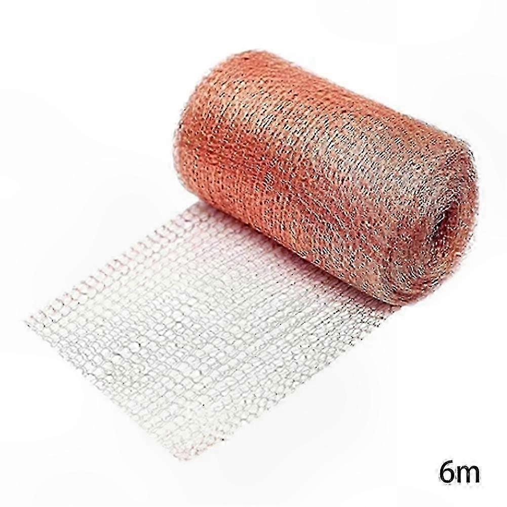 Schädlingssicheres Kupfernetz, 100 % Reiner Kupferdraht, Wirksam Gegen Nacktschnecken, Schnecken, Nagetiere, Vögel, Mäuse Und Ratten, Erhältlich In Den Längen 3/6/9 M