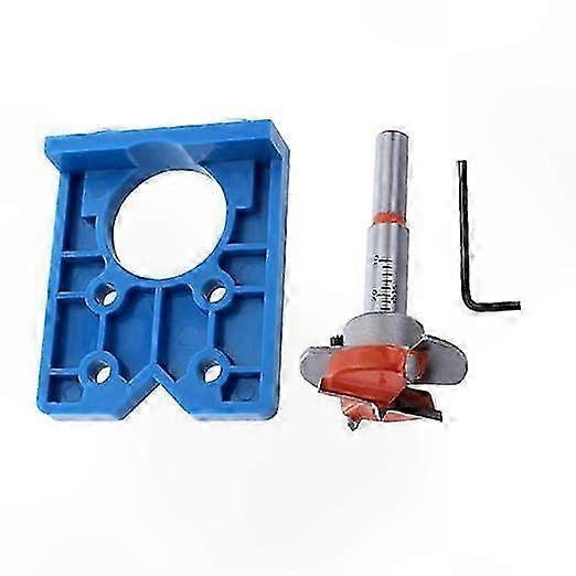Holzbohrschablonen-set Mit Klappbarer Bohrschablone, Senker, Vergrößerungsaufsatz Aus Aluminiumlegierung Und Klemmen Für Präzises Bohren