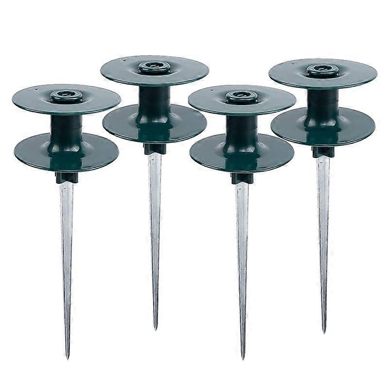 Set Mit 4 Führungspfählen Für Gartenschläuche, Gartenstabilisierungsstützen, Metallbefestigungsankern, Bewässerungszubehör Für Rasen Und Blumenbeete, 4-teiliges Set.