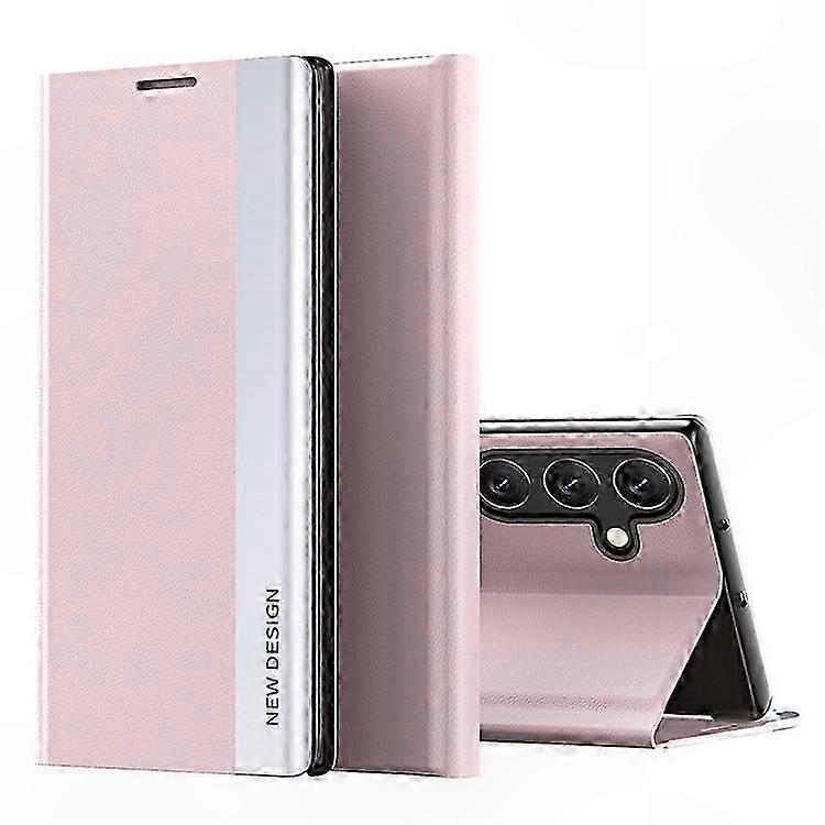 Galaxy A54 5g Handyhülle Aus Galvanisiertem Pu-leder Mit Integriertem Ständer, Kratzfeste Smartphone-hülle