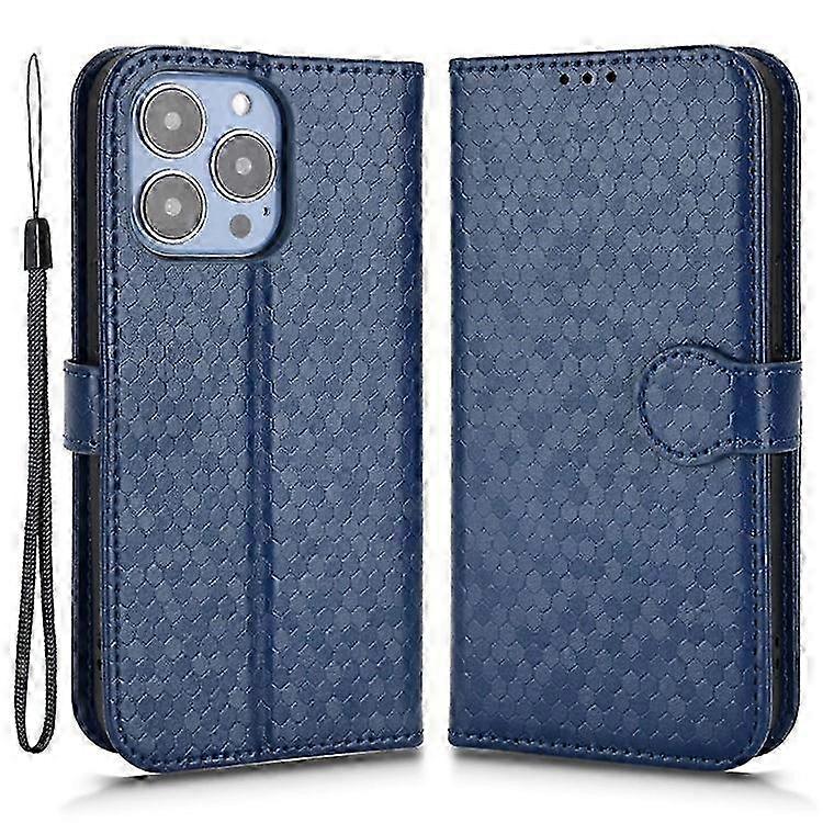 Magnetische Leder-handyhülle Für 6,7-zoll-smartphones – Stoßfeste Brieftaschenhülle Mit Polka-dot-muster, Stilvolle Und Praktische Schutzhülle