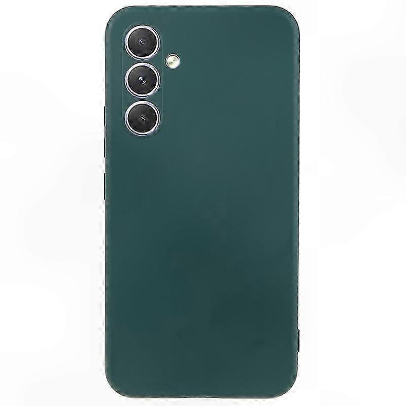 Tpu-hülle Für Galaxy A54 Mit Faserfutter, Verstärktem Schutz, Schwarzer, Gummierter Oberfläche, Kompatibel Mit Samsung A54 5g, Robust Und Rutschfest