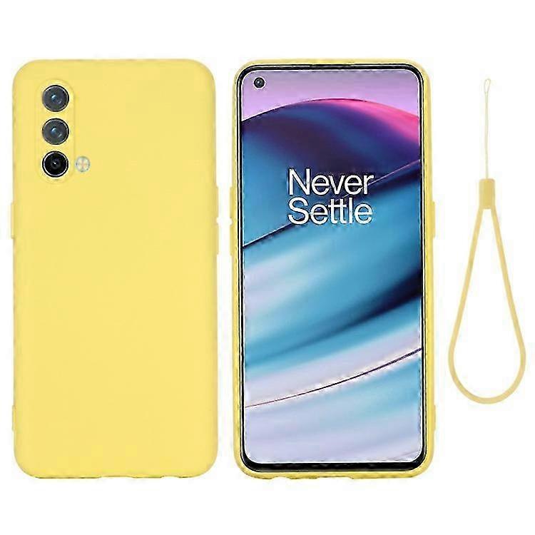 Weiche Silikonhülle Mit Handschlaufe Für Oneplus Nord Ce 5g – Schlanke, Leichte, Stoßfeste Und Sturzsichere Hülle