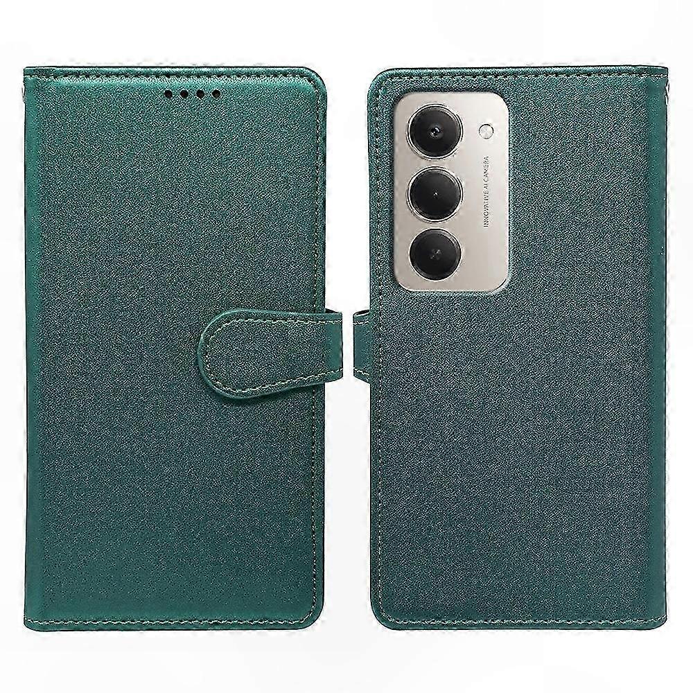 Handyhülle Aus Pu-leder Mit Kartenhalter Und Ständer Für Redmi 15 5g, Robuste Und Leichte Hülle, Elegante Verarbeitung, Kompatibel Mit Kabellosem Laden, Robuster Schutz Im Alltag, Praktisches Und Raff