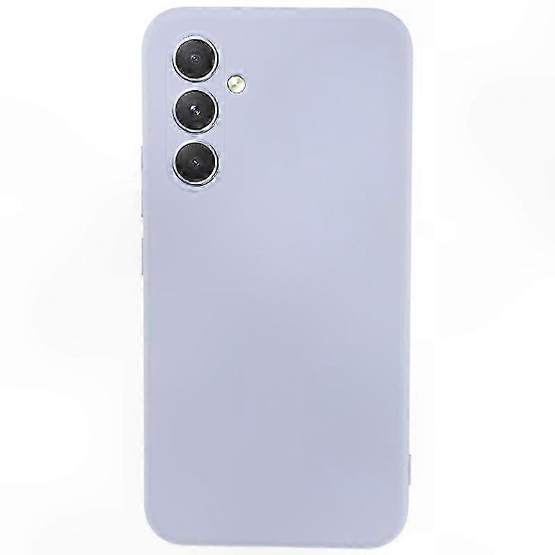 Tpu-hülle Mit Faserfutter Für Galaxy A54, Schwarze, Gummierte Hülle Für Samsung 5g-smartphones – Verstärkter Schutz, Stoßfeste Hülle, Kompatibel Mit A54
