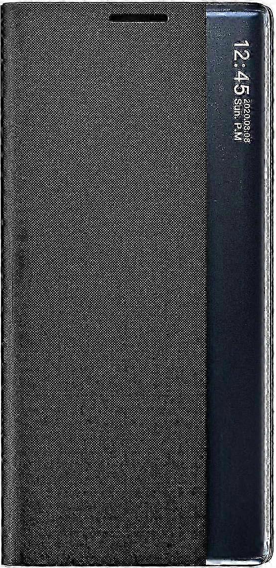 Hochwertige Lederhülle Für Das Galaxy S20 Fe, Smart View Flip Cover Mit Edler Oberfläche Und Magnetverschluss
