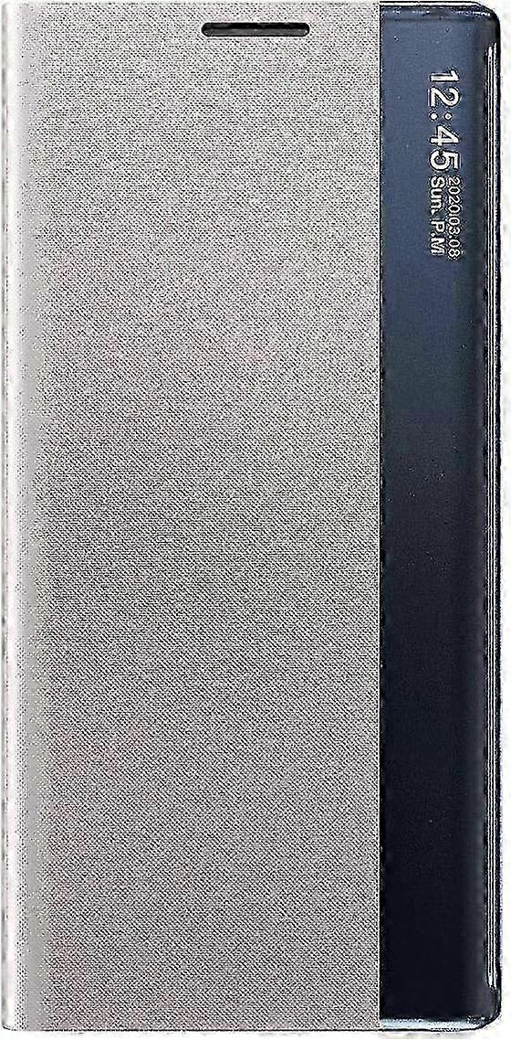 Hochwertige Lederhülle Für Galaxy S20 Fe, Klapphülle Mit Sichtfenster, Elegantes Und Praktisches Design, Edle Schutzhülle