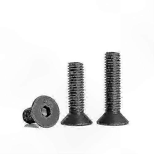 Packung Mit 10 Senkkopf-maschinenschrauben M8 X 35 Mm, Edelstahlschrauben Für Robuste Befestigung, Präzisionsbeschläge, Länge 35 Millimeter, Packung Mit Zehn Stück.