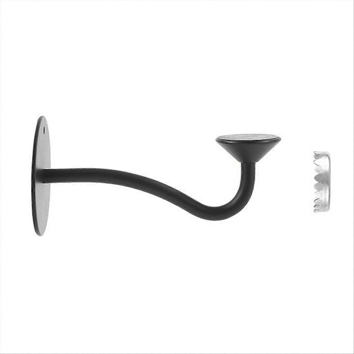 Schwarzer Magnetischer Seifenhalter Zur Wandmontage, Badezimmerregal, Hängende Seifenschale, Rutschfester Ständer