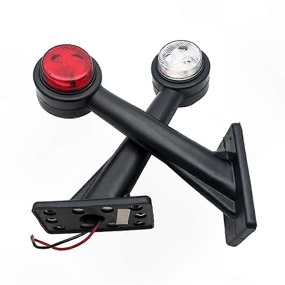 12v-seitenmarkierungsleuchten Für Lkw-anhänger, 2er-set Mit 20 Cm Konturleuchten, Wasserdichte Led-positionsleuchten