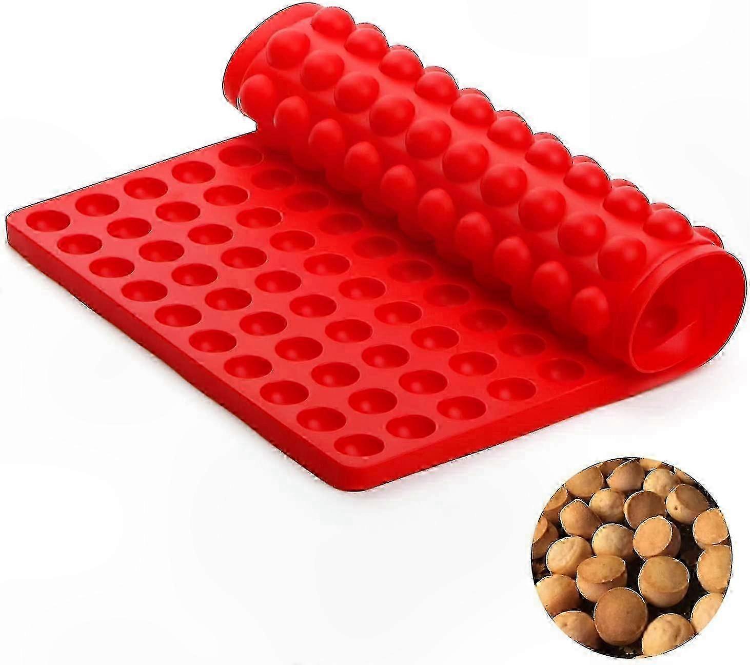 Rutschfeste Silikon-backmatte Mit Erhabenen Noppen, 1 Cm Dick, Für Im Ofen Gebackene Hundeleckerlis
