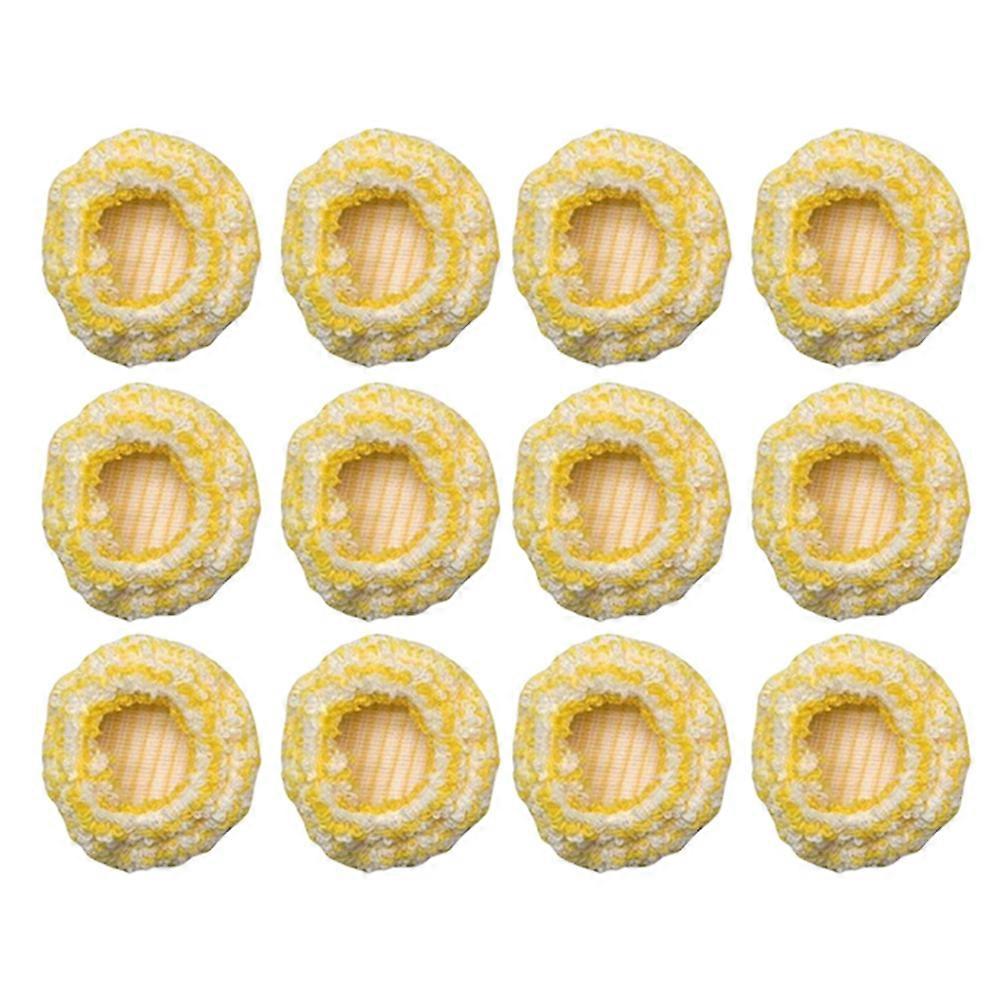 Packung Mit 12 Mikrofaserbezügen Für Dampfbügeleisen Und Dampfreiniger, Kompatibles Ersatzzubehör, Weicher Stoff Für Böden Und Oberflächen, Waschbar Und Wiederverwendbar.