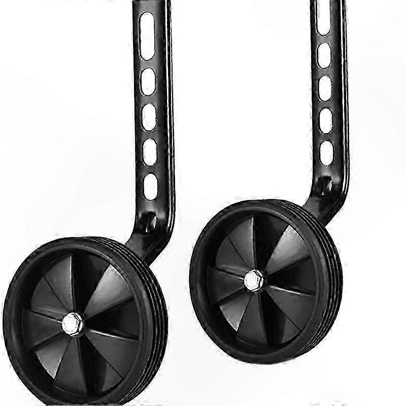 Verstellbare Stützräder Für Kinderfahrräder Von 12 Bis 20 Zoll, Kompatibel Mit Fahrrädern Mit Einem Oder Mehreren Gängen, Ein Paar Robuste Stützräder Für Balance Und Sicherheit.