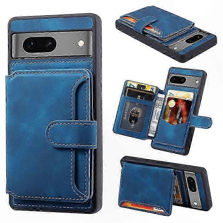 Tpu-leder-handyhülle Mit Rfid-geldbörse Und Aufstellfunktion Für Google Pixel 6a, Robuste Und Schlanke Hülle, Rundumschutz, Praktisches Zubehör Für Den Täglichen Gebrauch.