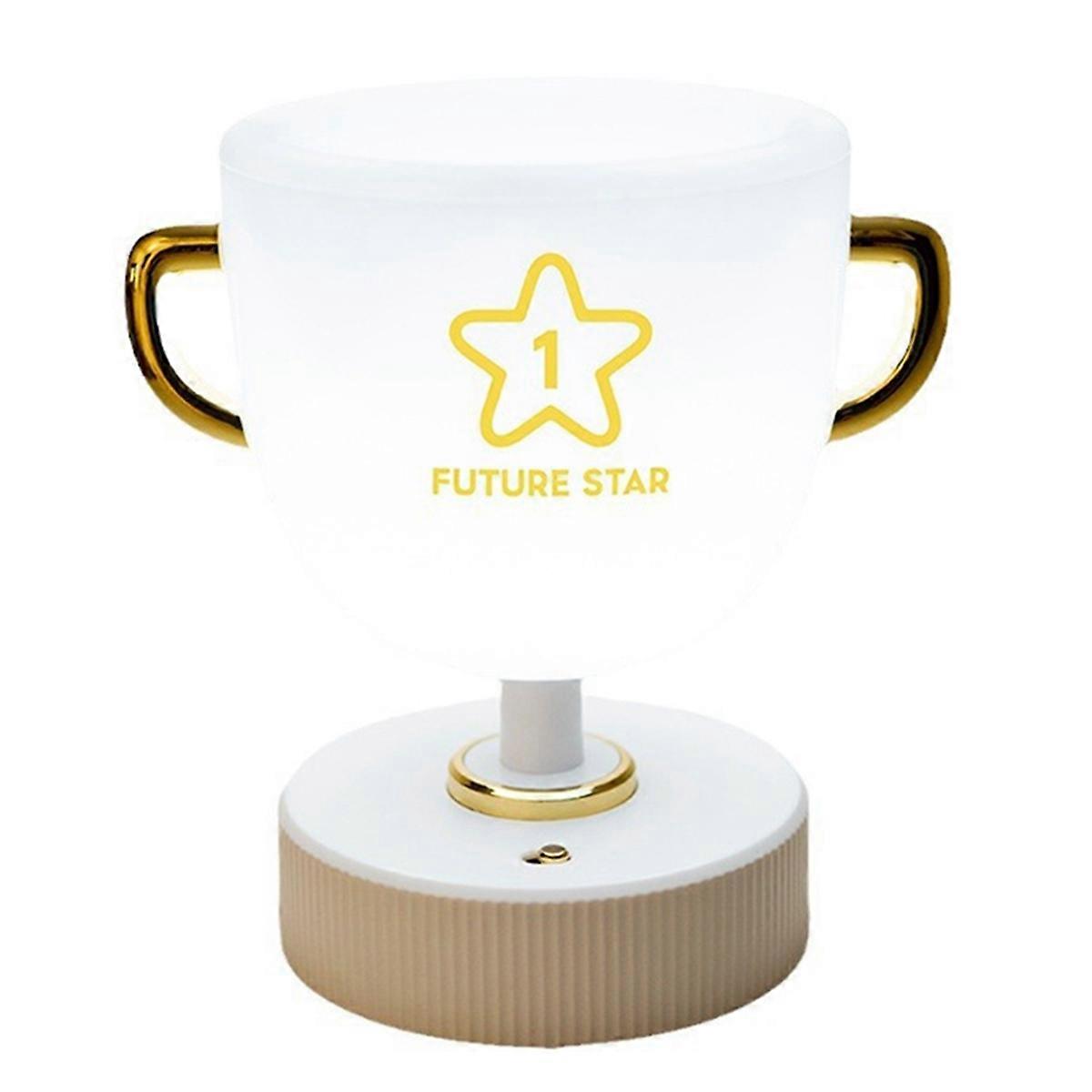 Led-trophäenlampe Für Kinder, Leuchtender Stiftehalter, Nachttischlampe Fürs Schlafzimmer, Bürodekoration, Geschenk Fürs Lernen