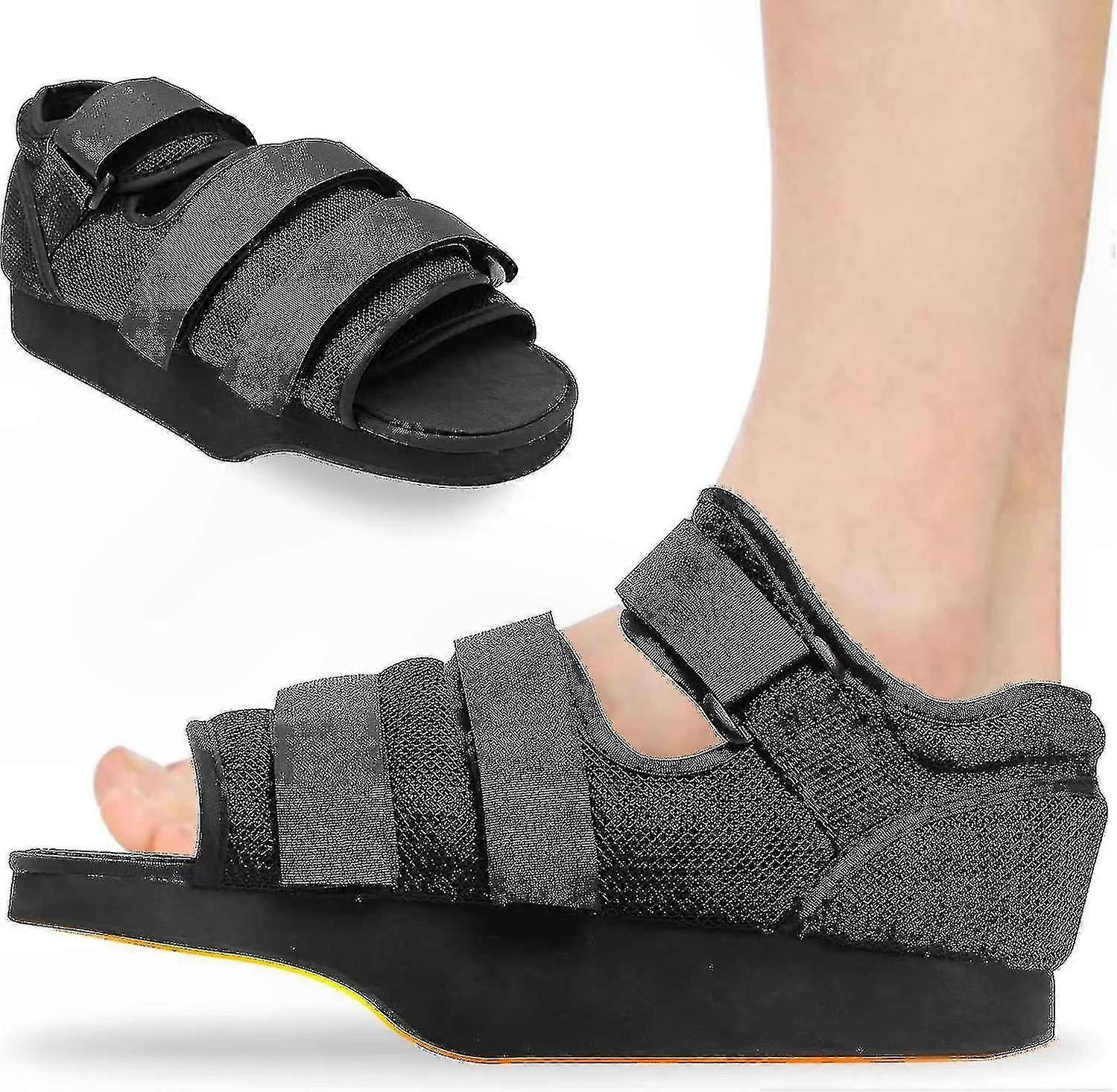 Orthopädischer Genesungsschuh Für Zehen Und Vorfuß, Verstellbarer Postoperativer Stiefel Mit Keilschiene, Unterstützung Für Erwachsene, Postoperative Wundheilung