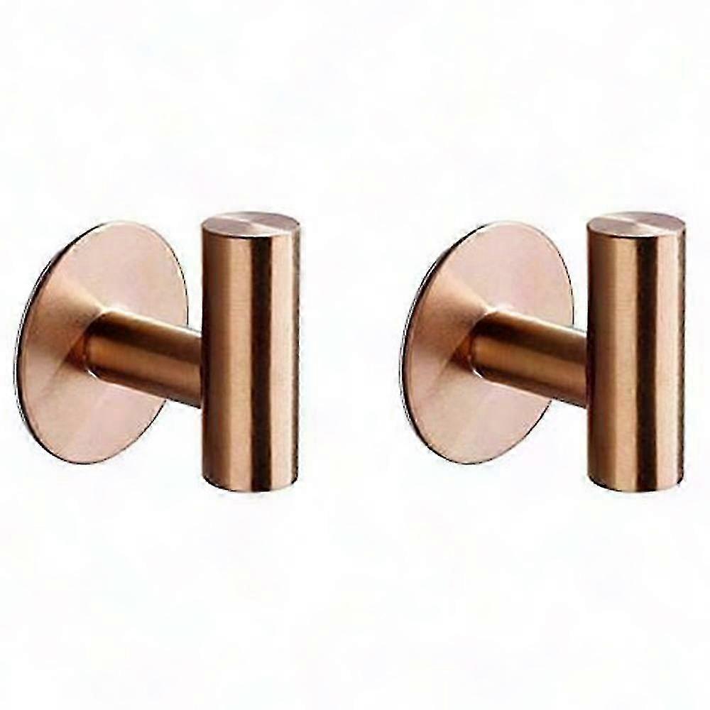2-teilige Wandhaken Aus Edelstahl, Robuster Handtuch- Und Kleiderhalter, Ideal Für Badezimmer, Küche, Wohnzimmer, Hotel, Rostbeständige Oberfläche.