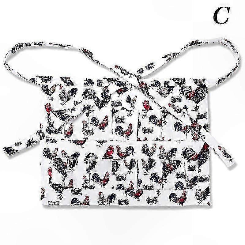 Eiersammelschürze Mit Mehreren Taschen, Bruchsicheres Design Für Den Landwirtschaftlichen Einsatz