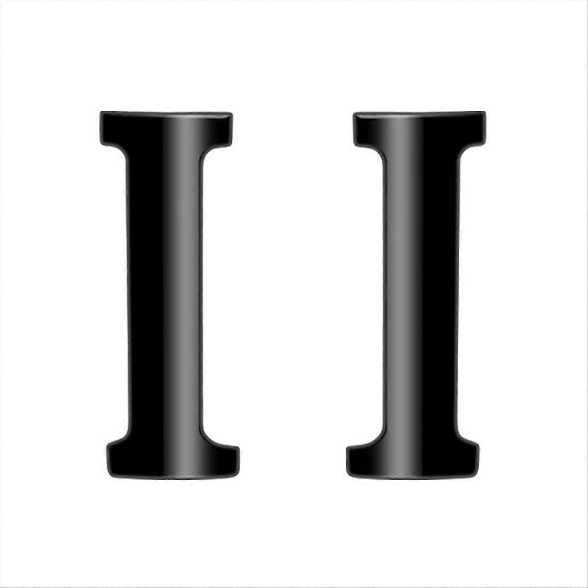 Innentürgriff Mittig, Selbstklebender Zierknopf, Glänzend Schwarz, Für Fahrzeuge.