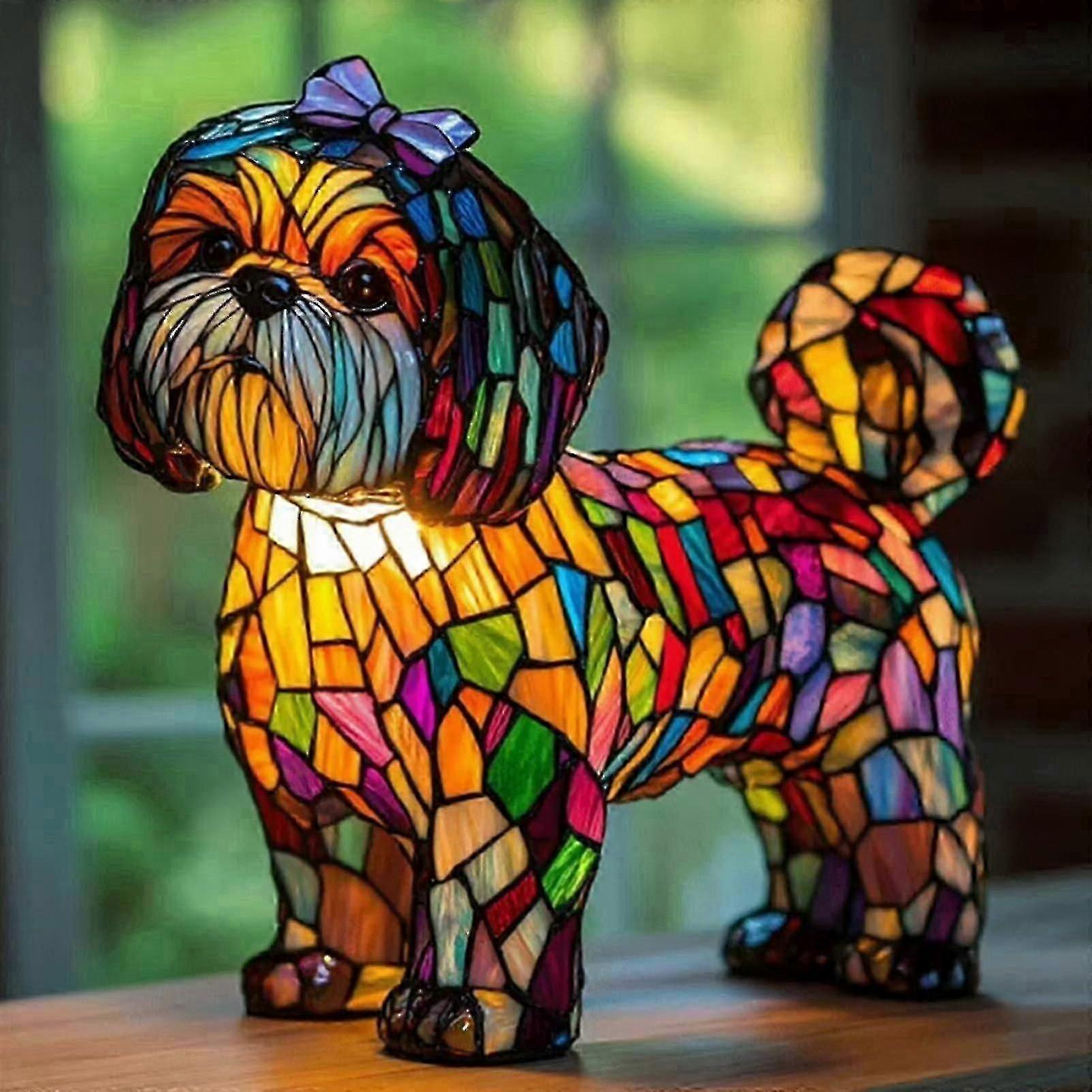 Led-nachtlicht Für Shih Tzu Hunde, Dekorative Tischlampe, Hunde-nachtlicht
