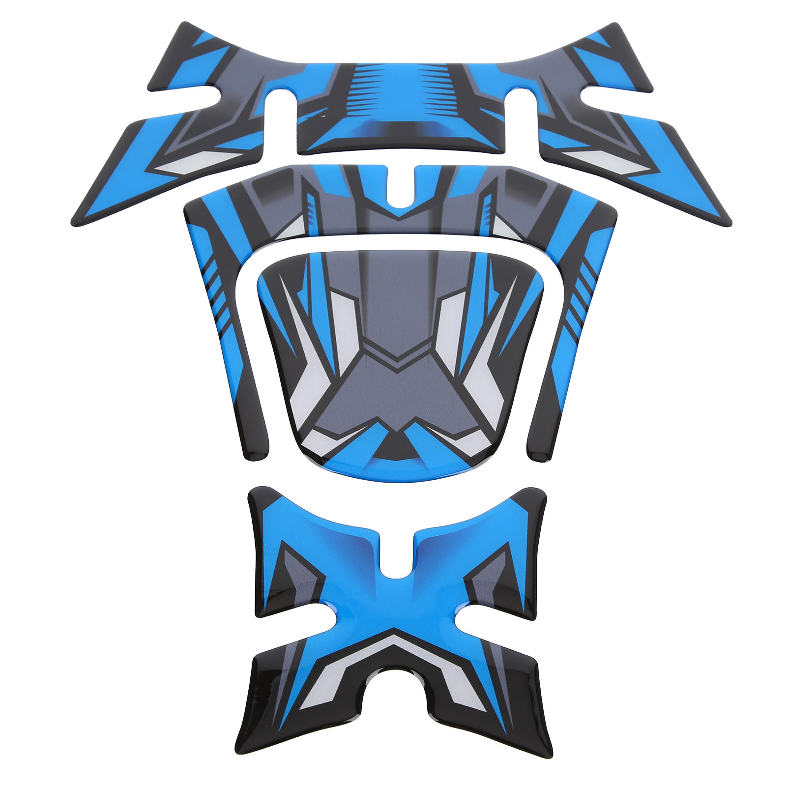 Reflektierender Blauer Tankaufkleber Für Honda Pcx125 Pcx150 (2018–2019), Hinterleuchtete Klebedekoration