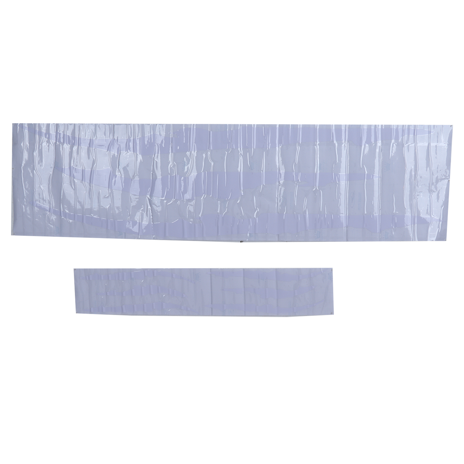 2 Wasserfeste Pvc-autokratzeraufkleber, Universelle Scheinwerferaufkleber, Weiße Autodekoration