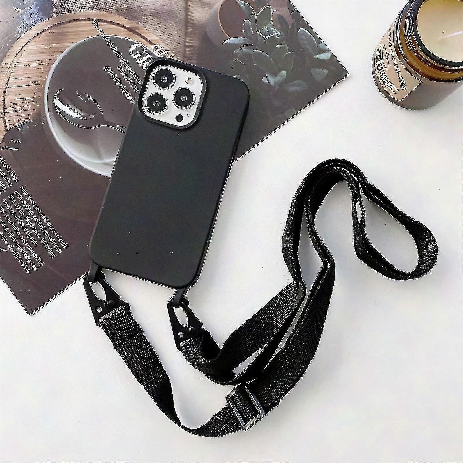 Silikonhülle 13 Mit Breitem Nackenband, Wasserdicht Und Leicht, Stoßfester Schutz Für Smartphones, Verstellbares Nackenband, Praktisches Accessoire Für Den Alltag, Kratzfest, Sicherheitsband