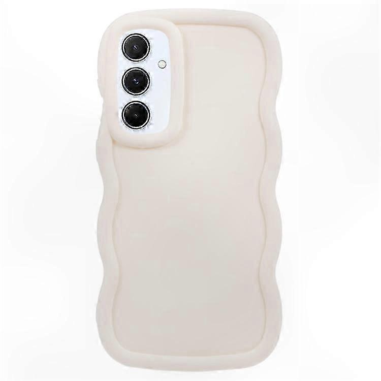 Galaxy S25+ Tpu-hülle Mit Exklusivem Wellenrahmen, Originaler Schutzhülle, Weiche, Stoßfeste Abdeckung, Geschwungenes Wellendesign, Strapazierfähige Rückseite