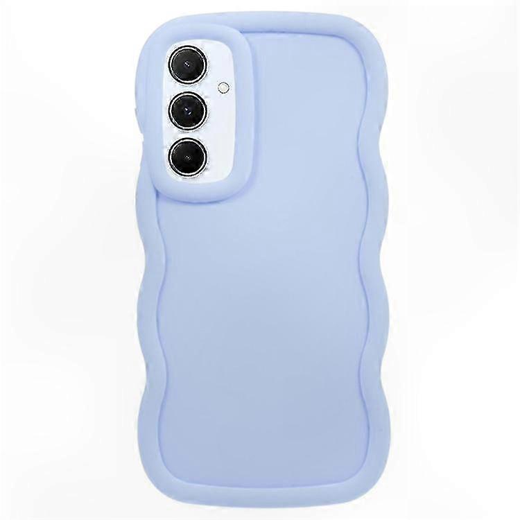 Tpu-hülle Für Galaxy S25+ Mit Einzigartigem Wellenrahmen, Originale Schutzhülle, Geschwungene Wellenform, Stoßfeste Hülle Für Samsung S25+