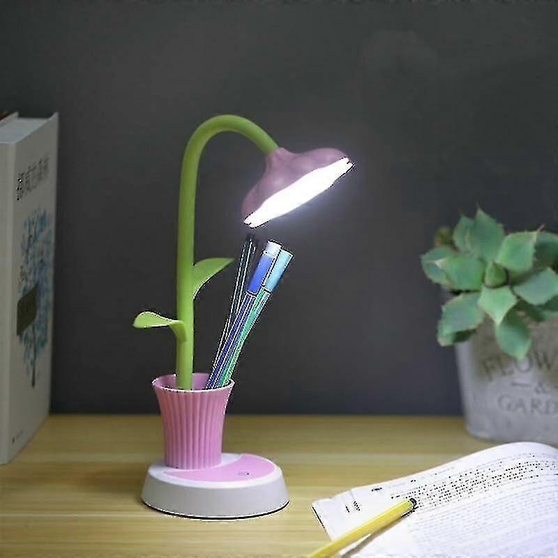 Touch-nachttischlampe Für Kinder, Verstellbares Nachtlicht Mit Dimmer, Sanfte Led-beleuchtung, Tragbares Nachtlicht, Modernes Design, Berührungsgesteuert, Ideal Für Kinderzimmer, Verstellbares Modell.