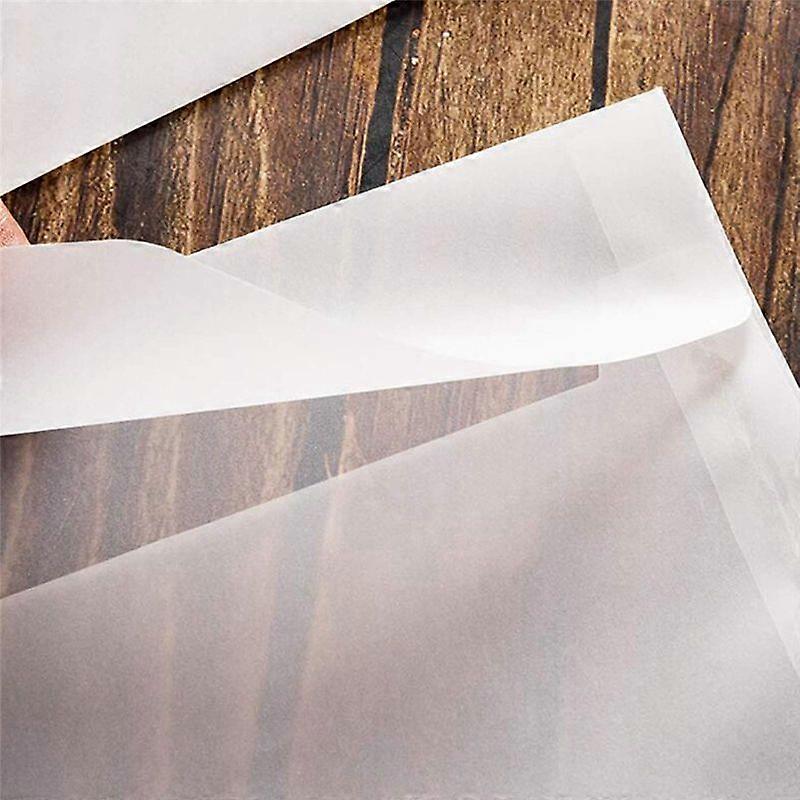 50 Durchscheinende Briefumschläge Aus Papier, Korrespondenzset, Halbtransparente Ziertaschen, Briefgröße, 50er-packung