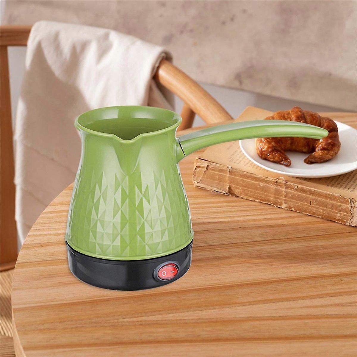 Jingdehao Elektrische Türkische Kaffeemaschine, Filterkaffeemaschine Für Zuhause, Eu-stecker, 400 Ml, Bronze-kupfer, Schnellbrühfunktion, Traditionelle Kaffeemaschine
