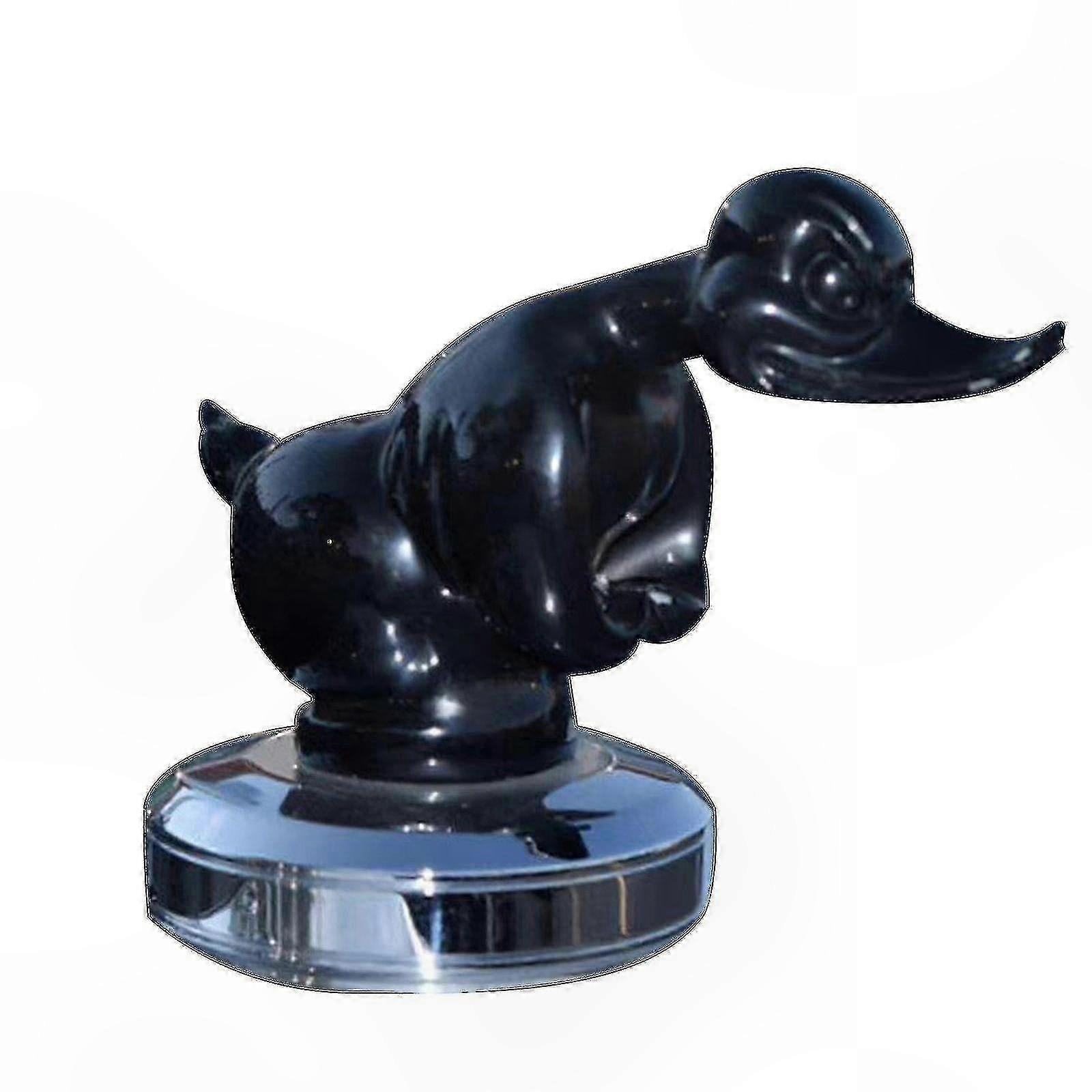 Enten-kühlerfigur Aus Kunstharz, Autoemblem Für Lkws, Innen- Und Außendekoration Für Fahrzeuge, 18 Cm