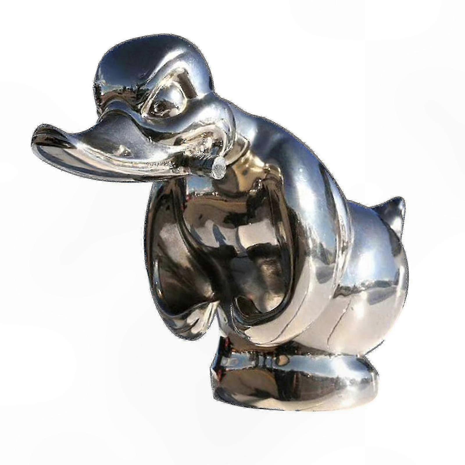 Lkw-kühlerfigur Aus Kunstharz Mit Entenmotiv, Autoemblem-dekoration, 18 Cm (7 Zoll) Für Drinnen Und Draußen