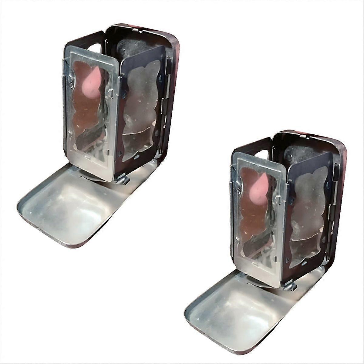 Vintage-taschenkerzenlampe Zum Zusammenklappen, Kompaktes Retro-modell, Tragbare Faltleuchte, Antik-finish, Mini-transportgröße.