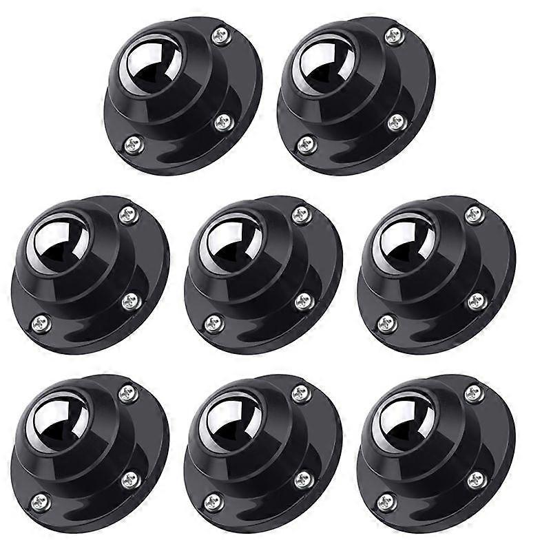 Set Mit 8 Selbstklebenden Möbelrollen, Universellen Klebepads, Einfach Zu Montierenden, Beweglichen Rollen, Kein Bohren Erforderlich, Rutschfest, Ideal Zum Verschieben Von Sofa, Tisch Oder Kleiderschr